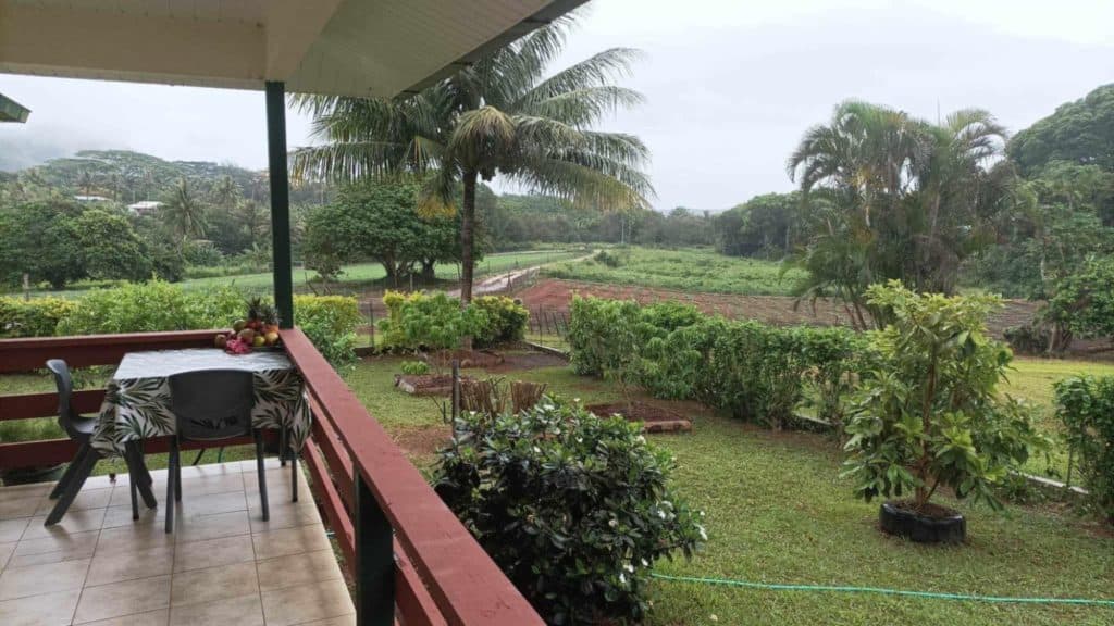 ILES AUSTRALES – TUBUAI : Maison T4 en dur de 120 M2, 24.7 M